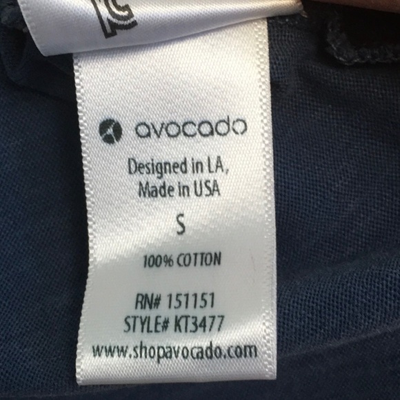 🎉 Buy 1, get 2 FREE on all items $12 and less Avocado Mirror Tee in Ink Blue - Picture 9 of 9